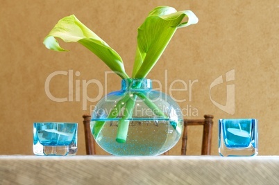 An image of a modern upscale table centerpiece