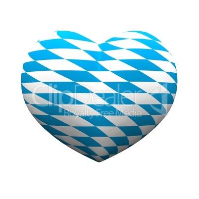 3D Herz - We love Bayern 02