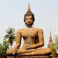 Thailand: Buddha-Statue im Geschichtspark Sukhothai
