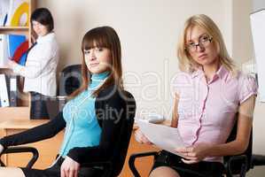 Businesswomen in office