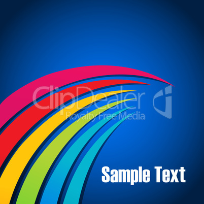 colorful wavy background