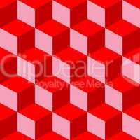 psychedelic pattern mixed red