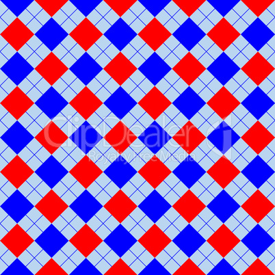 red and blue sweater texture
