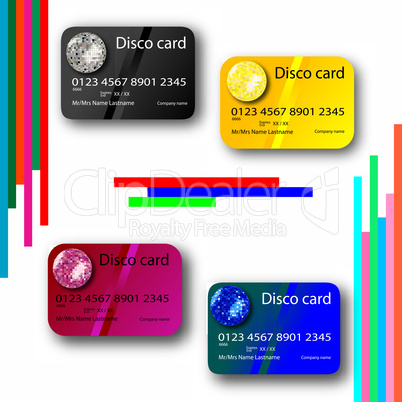 credit card disco collection