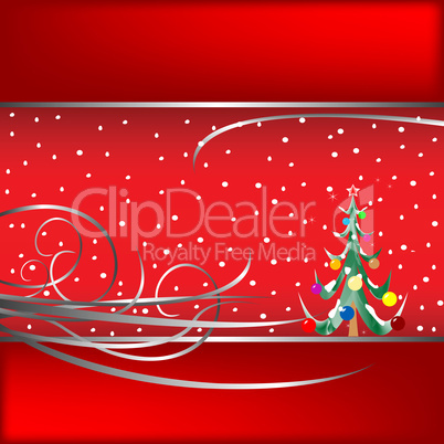 christmas tree card 2