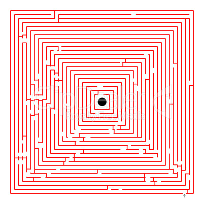 square red maze