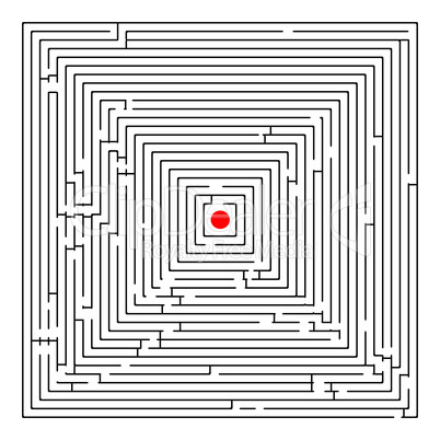 square maze