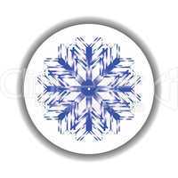 snow flake medallion