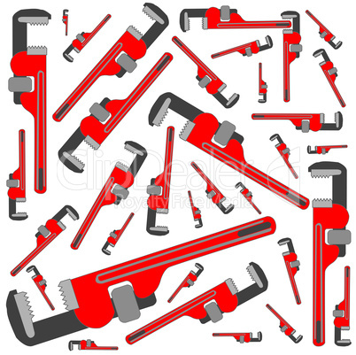 pipe wrench pattern