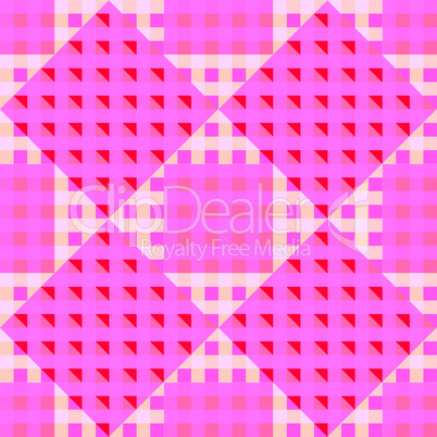 geometric pink seamless pattern