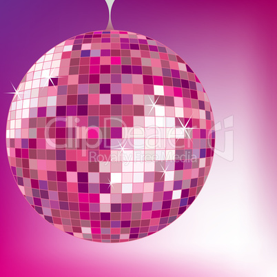 disco ball purple - Jpeg