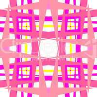 abstract geometric pink shapes