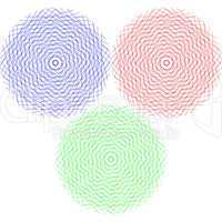 abstract graphic circles