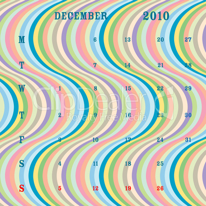 december 2010 - stripes