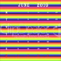 june 2010 - stripes