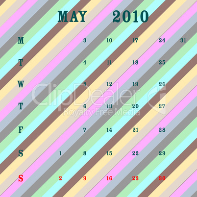 may 2010 - stripes