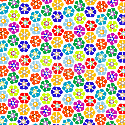 strange flowers pattern
