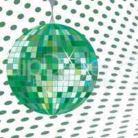 discoball green