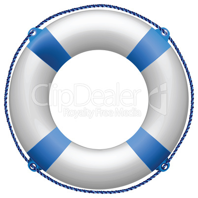 life buoy blue