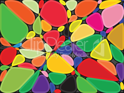 colored stones background