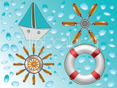 nautical icons collection