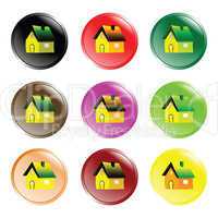 house button icons