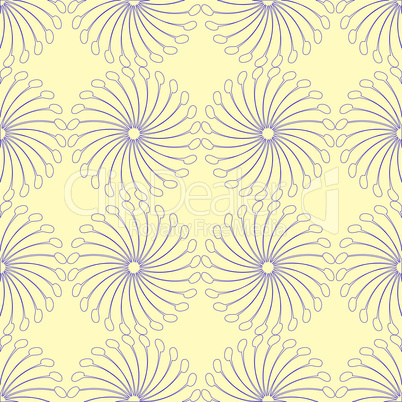 interesting blue seamless pattern