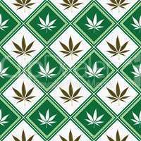 cannabis seamless texture