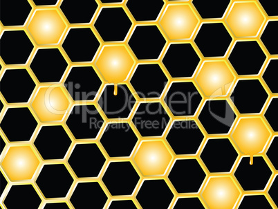 honey comb background