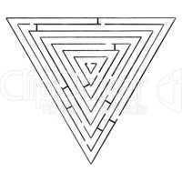 triangle maze