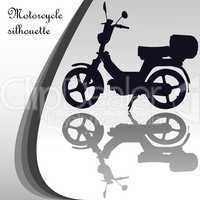 motorcycle silhouette