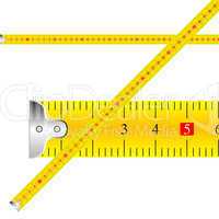 measuring tape vector