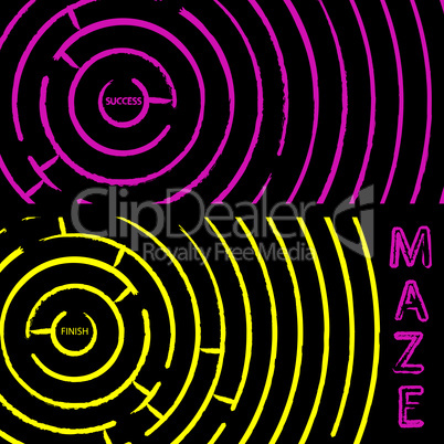 maze composition