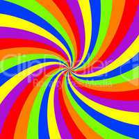 rainbow swirl pattern