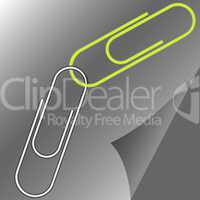 paper clips composition
