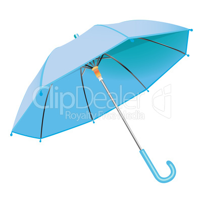 blue umbrella