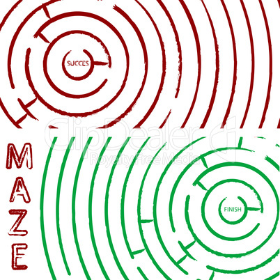 maze concept