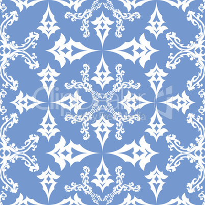 floral victorian seamless pattern