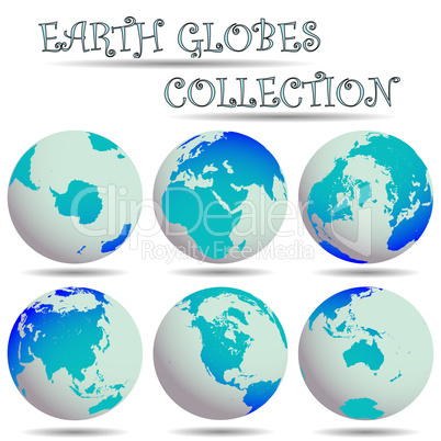 earth globes collection