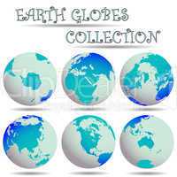 earth globes collection