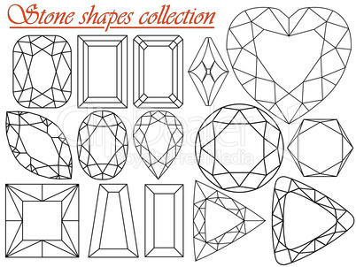 stone shapes collection