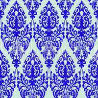 damask blue seamless texture