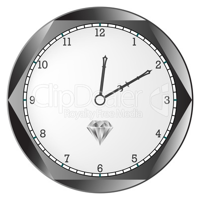 diamond clock
