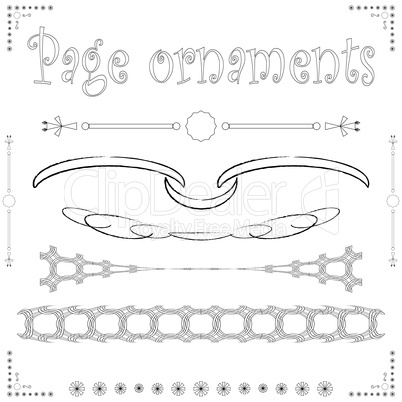 page ornaments