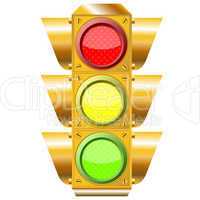 cross road traffic lights