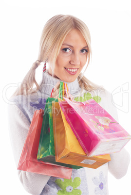 Shopping girl