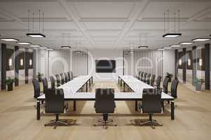 conference room interior 3d