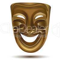 happy drama mask