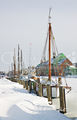 Stadthafen im Winter