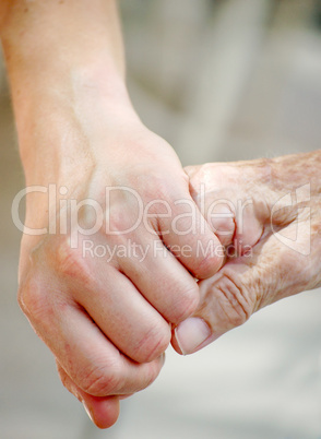 Old and Young Hand